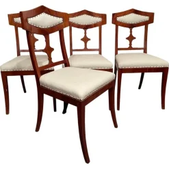 Pamono Swedish Biedermeier Chairs, 1830s, Set of 4 Clearance