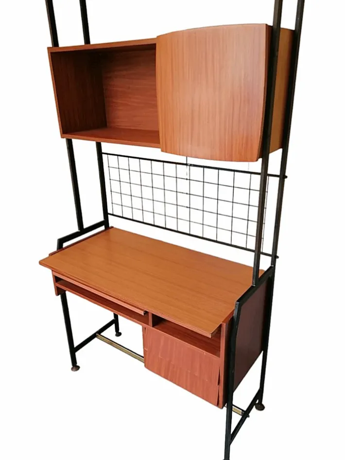 Pamono Swedish Bookcase with 2 Desk Shelves New