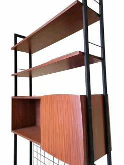 Pamono Swedish Bookcase with 2 Desk Shelves New
