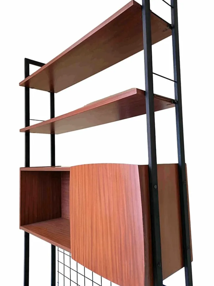 Pamono Swedish Bookcase with 2 Desk Shelves New