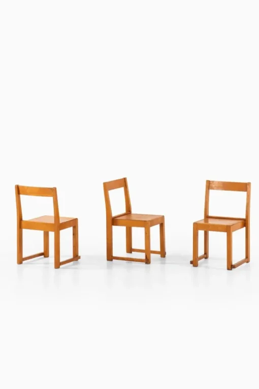 Pamono Swedish Children's Chairs by Sven Markelius, Set of 3