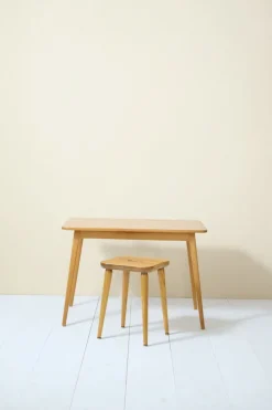Pamono Swedish Desk and Stool by Malmvall Göran, 1940s, Set of 2 Clearance