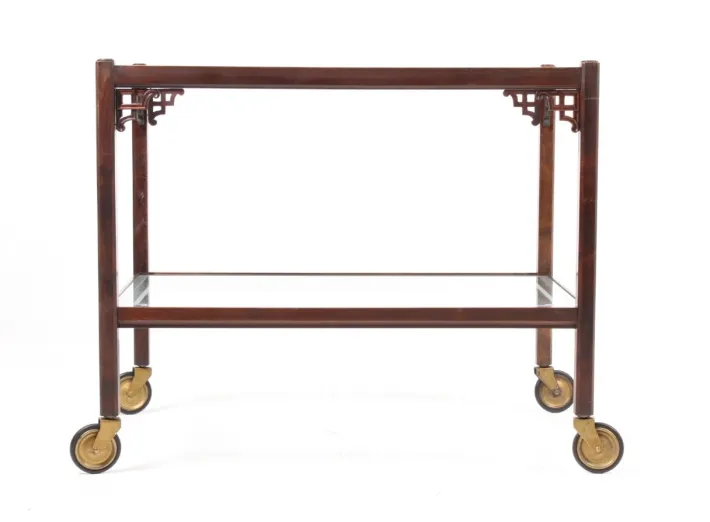 Pamono Swedish Grace Serving Cart, 1940s Online