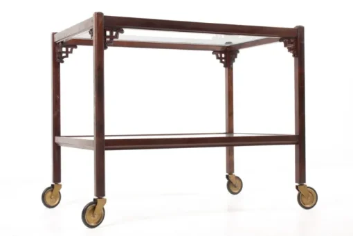 Pamono Swedish Grace Serving Cart, 1940s Online