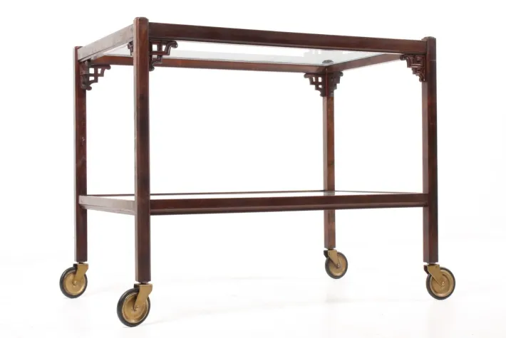 Pamono Swedish Grace Serving Cart, 1940s Online