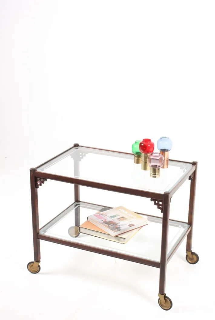 Pamono Swedish Grace Serving Cart, 1940s Online