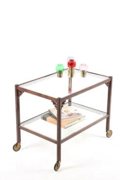 Pamono Swedish Grace Serving Cart, 1940s Online