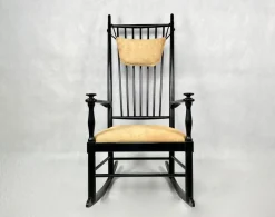 Pamono Swedish Isabella Rocking Chair by Karl-Axel Adolfsson for Gemla, 1950s Clearance
