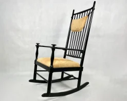 Pamono Swedish Isabella Rocking Chair by Karl-Axel Adolfsson for Gemla, 1950s Clearance