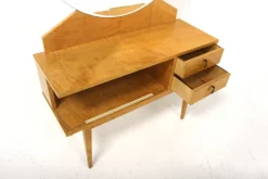 Pamono Swedish Modern Birch Dressing Table, 1940s
