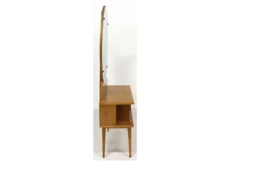 Pamono Swedish Modern Birch Dressing Table, 1940s