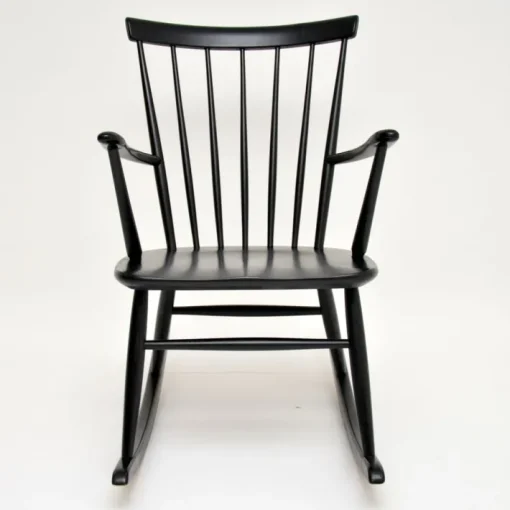 Pamono Swedish Rocking Chair by Roland Rainer for Hagafors, 1960s Clearance