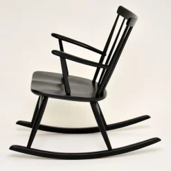 Pamono Swedish Rocking Chair by Roland Rainer for Hagafors, 1960s Clearance