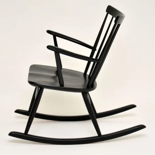 Pamono Swedish Rocking Chair by Roland Rainer for Hagafors, 1960s Clearance