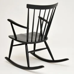 Pamono Swedish Rocking Chair by Roland Rainer for Hagafors, 1960s Clearance