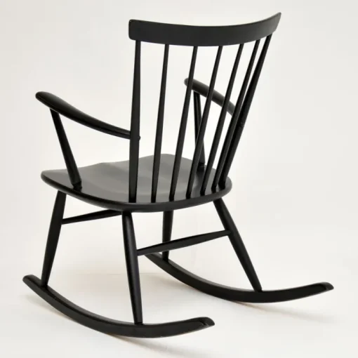Pamono Swedish Rocking Chair by Roland Rainer for Hagafors, 1960s Clearance