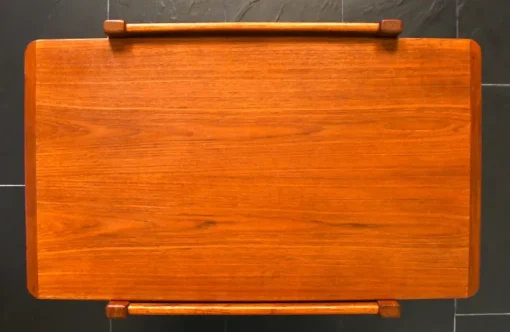 Pamono Swedish Rulle Teak Serving Cart by Källemo, 1960s Discount