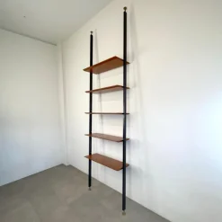 Pamono Swedish Teak Bookcase, 1960s New