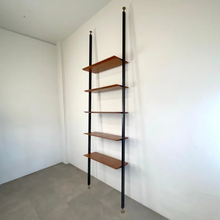 Pamono Swedish Teak Bookcase, 1960s New