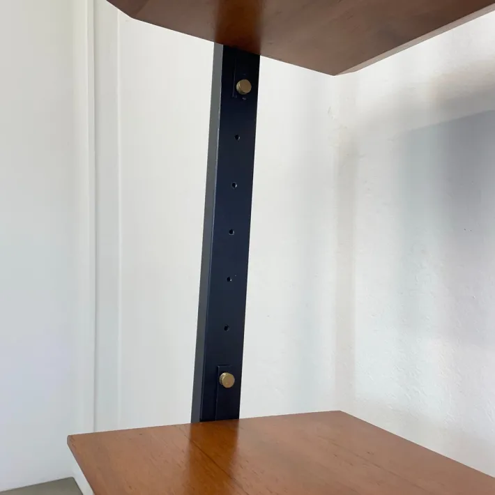 Pamono Swedish Teak Bookcase, 1960s New