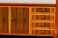 Pamono Swedish Walnut and Elm Secretaire, 1960s New