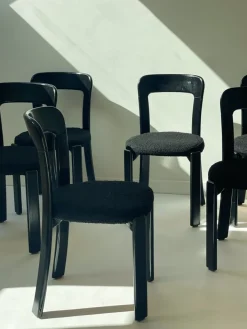 Pamono Swiss Chairs by Bruno Rey for Stein Am Rhein, 1970, Set of 6 Hot