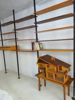 Pamono Swiss Wall Unit or Room Divider, 1960s Clearance