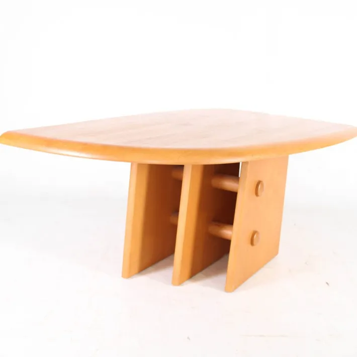 Pamono Swiss Wooden Coffee Table, 1970s Hot