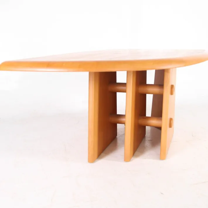 Pamono Swiss Wooden Coffee Table, 1970s Hot