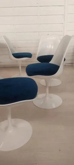 Pamono Swivel Chairs by Eero Saarinen for Knoll International, 1970s, Set of 4 Online