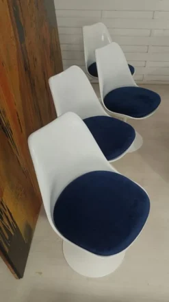 Pamono Swivel Chairs by Eero Saarinen for Knoll International, 1970s, Set of 4 Online