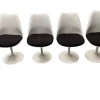 Pamono Swivel Chairs by Eero Saarinen & Knoll International, 1950s, Set of 4 Sale