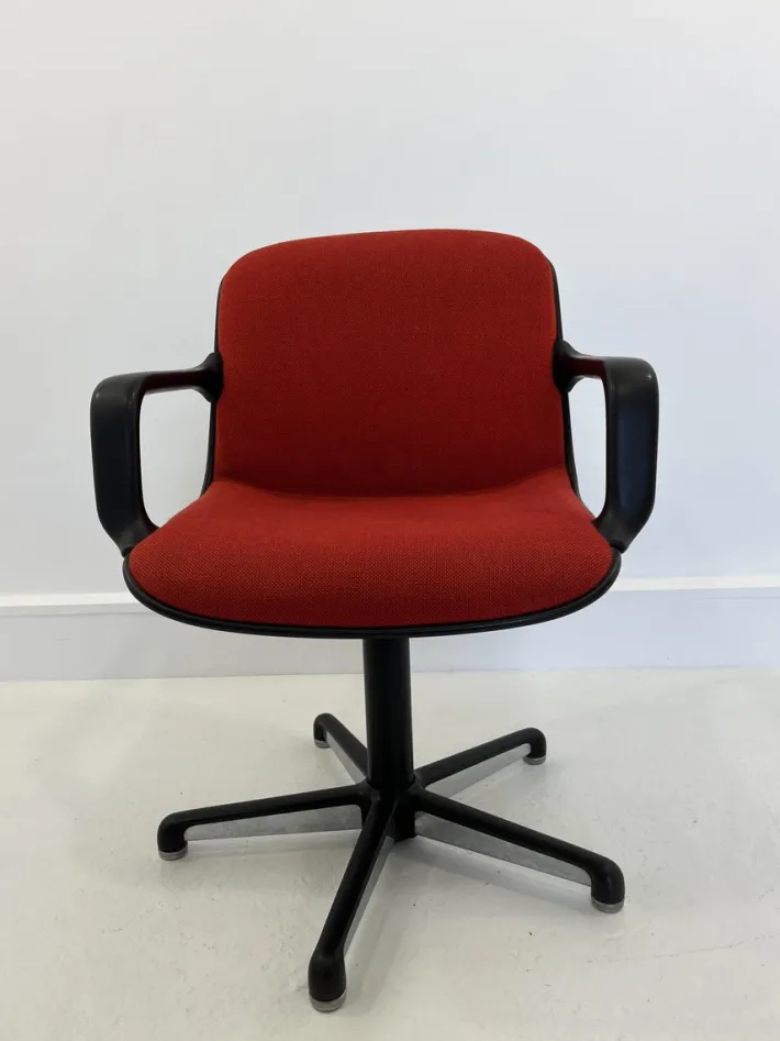 Pamono Swivel Desk Chair by Charles Pollock for Comforto, 1970s Best