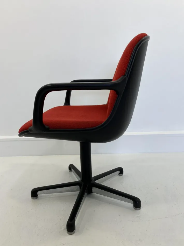 Pamono Swivel Desk Chair by Charles Pollock for Comforto, 1970s Best