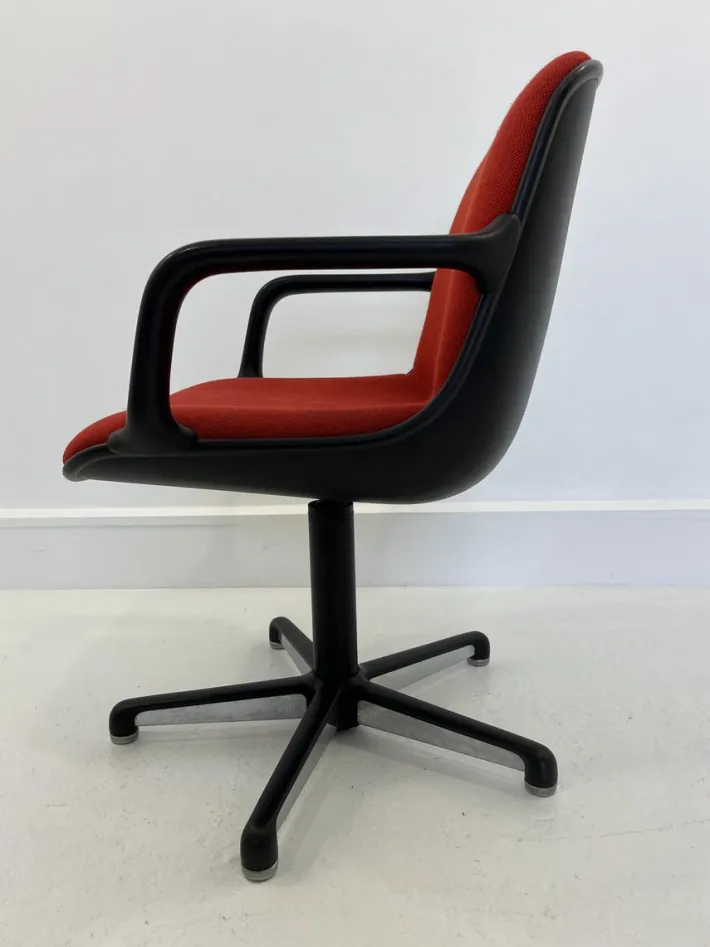Pamono Swivel Desk Chair by Charles Pollock for Comforto, 1970s Best
