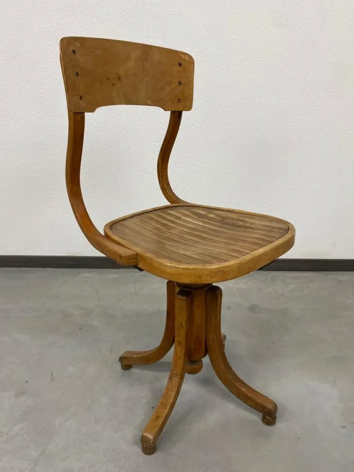 Pamono Swivel Desk Chair, 1930s Hot