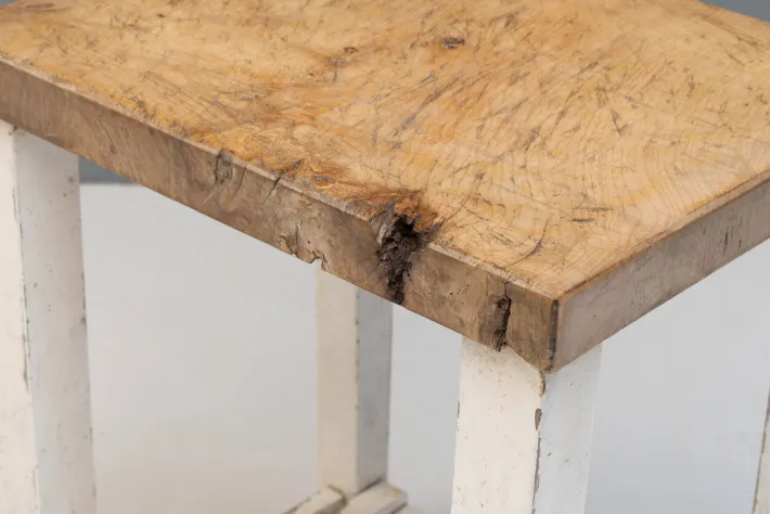 Pamono Sycamore Chopping Block, 1900s Clearance