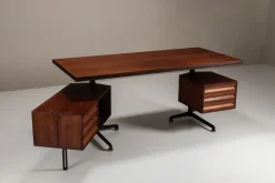 Pamono T95 Executive Desk by Osvaldo Borsani for Tecno, Italy, 1950s Best