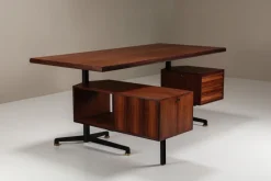 Pamono T95 Executive Desk by Osvaldo Borsani for Tecno, Italy, 1950s Best
