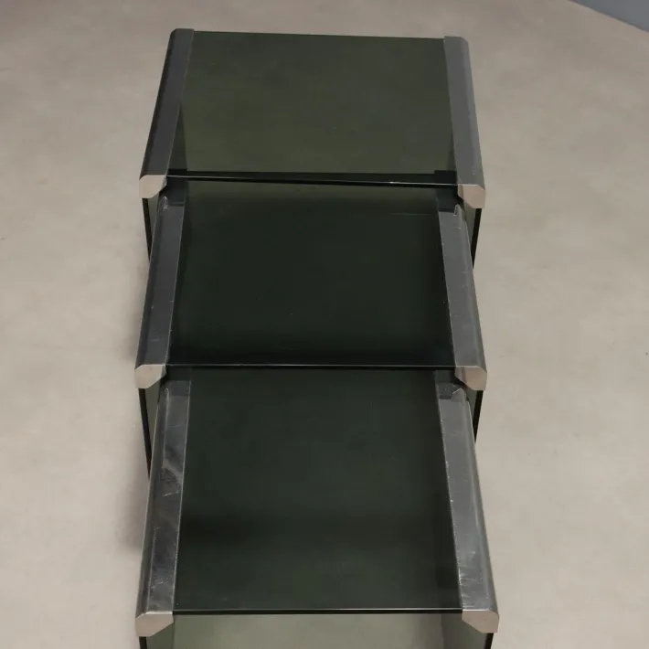 Pamono T35 Nesting Tables attributed to Gallotti & Radice, Set of 3 Discount