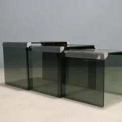 Pamono T35 Nesting Tables attributed to Gallotti & Radice, Set of 3 Discount