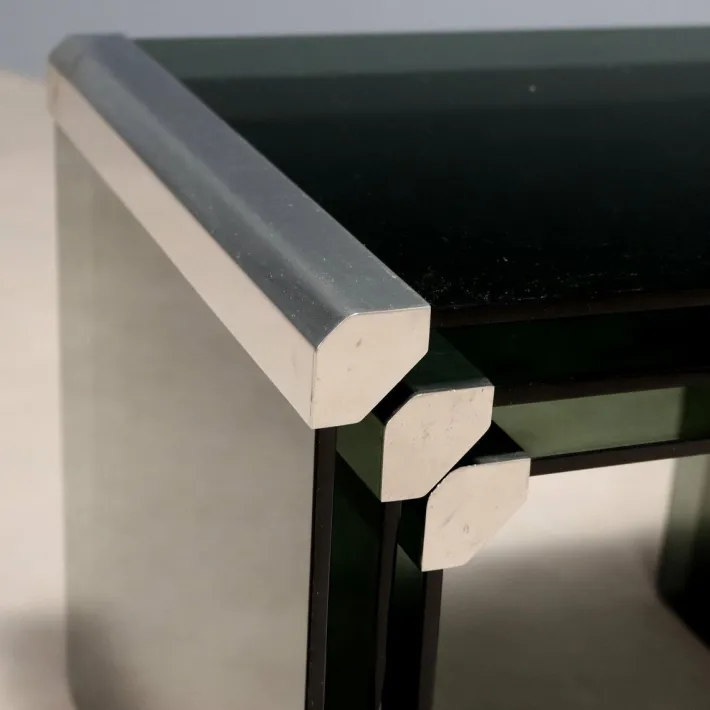 Pamono T35 Nesting Tables attributed to Gallotti & Radice, Set of 3 Discount