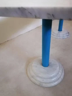 Pamono Table in Marble by Antonia Astori for Driade, 1980s New