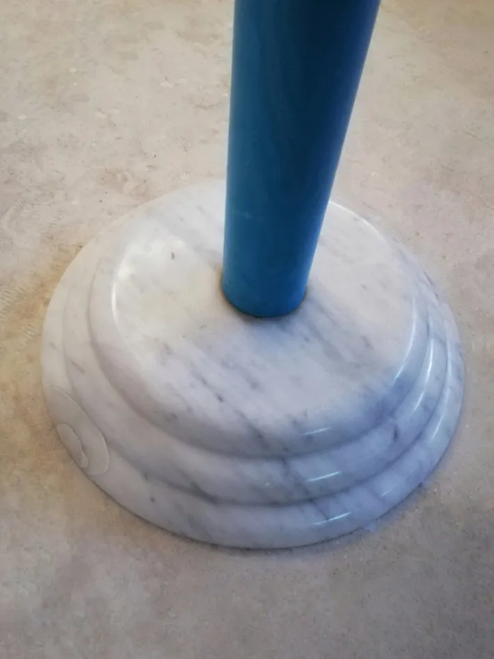 Pamono Table in Marble by Antonia Astori for Driade, 1980s New