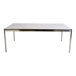 Pamono Table in Resin White from USM Haller Best