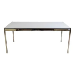Pamono Table in Resin White from USM Haller