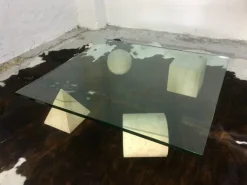 Pamono Table Metafora attributed to Massimo and Lella Vignelli, 1979 Discount