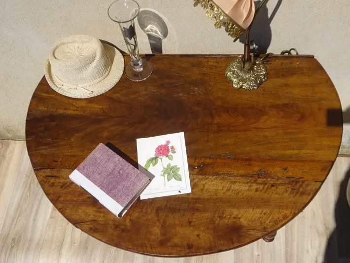 Pamono Table with Flaps and Walnut Top Hot
