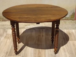 Pamono Table with Flaps and Walnut Top Hot
