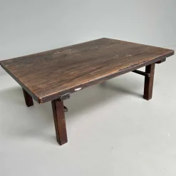 Pamono Taishō Period Minimalist Low Wooden Table, Japan, 1920s Clearance
